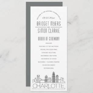 Charlotte   Programme moderne de mariage Déco