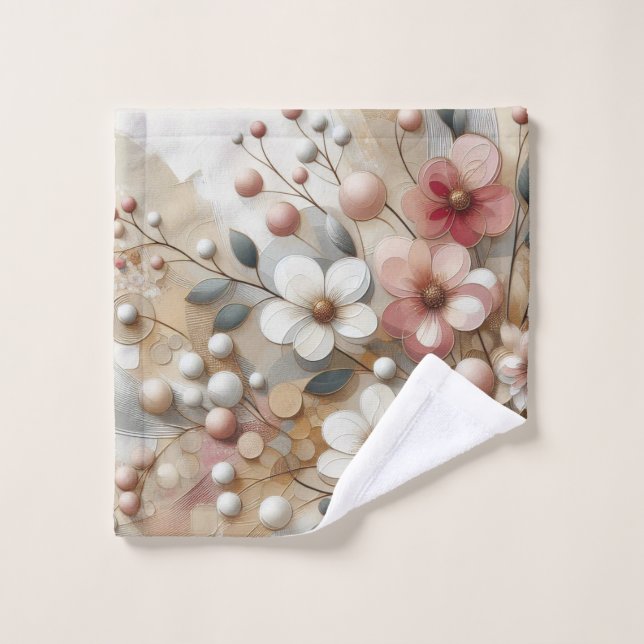Charm Flowers  (Gant de toilette)