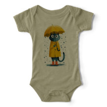 Charmant Body Combinaison Cartoon Chat Imperméable