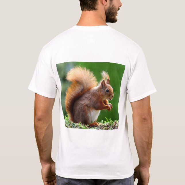 Charmant écureuil T-shirt (Dos)