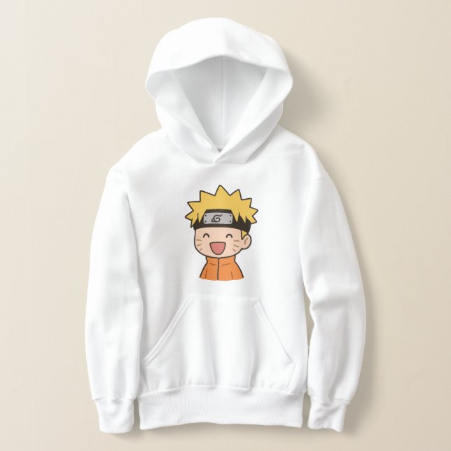 Charmant Sweat à Capuche Garçon Ninja Chibi - Vête (Poser)