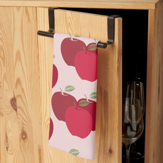 Charmante marque Apple Serviettes imprimées pour c (Pliage en tiers)