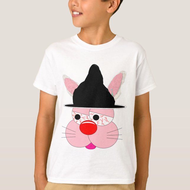 Charmante Sorcière Lapin Halloween - T-shirt Graph (Devant)
