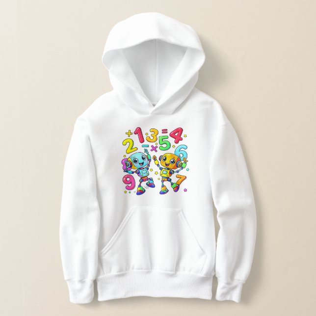 Charmants chiffres monstres dessin animé sweat à c (Poser)