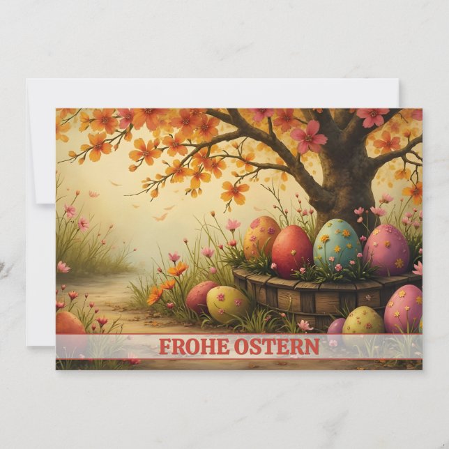 Charme des fleurs printanières avec splendeur d'œu (Devant)