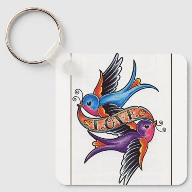 Charme élégant : Collection de porte-clés de créat (Recto)