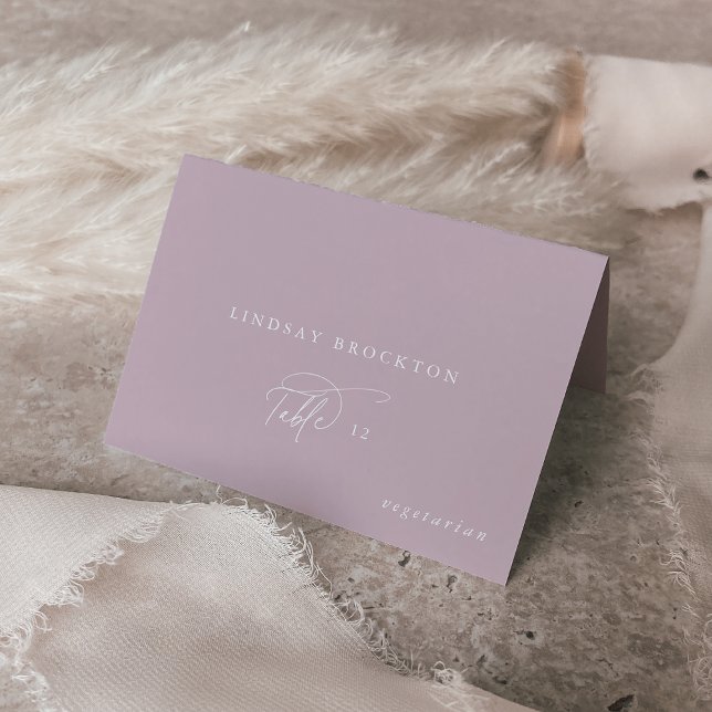 Charme élégant rose Nom du client Mariage Cartes d (Créateur téléchargé)