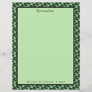 Charme Fleur de Trèfle à Quatre Feuilles Personnal