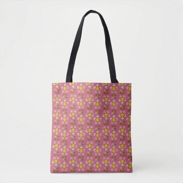 CHARME MISTY - Sac fourre-tout d'impression Floral (Devant)