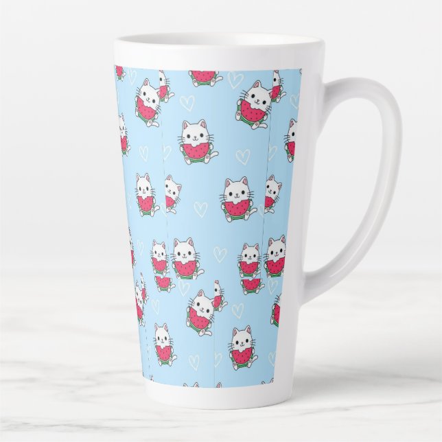 Charming Cartoon Chat Mug | Cadeau parfait pour en (Droite)