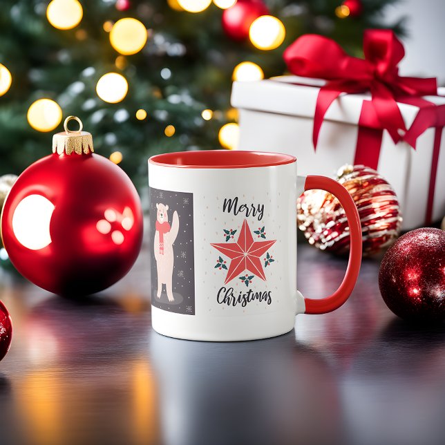 Charming Christmas Mug avec 4 dessins festifs (Créateur téléchargé)