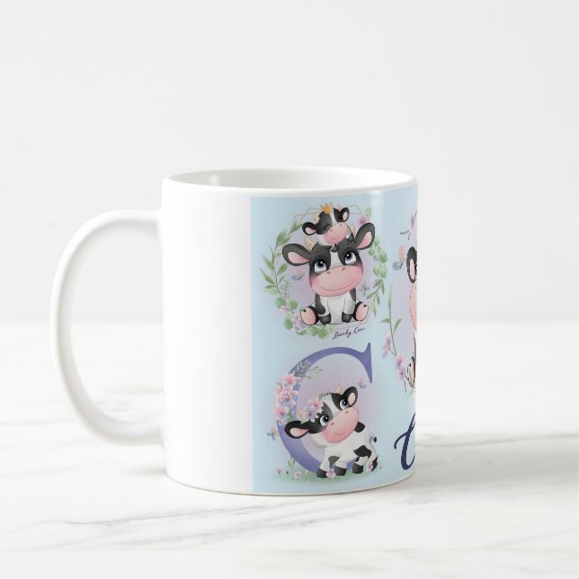 Charming Cow Mug - Parfait pour les Amoureux des a (Gauche)