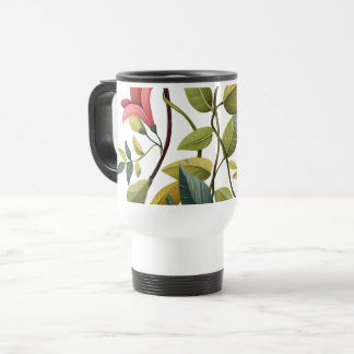 Charming Floral Print Coffee Mug