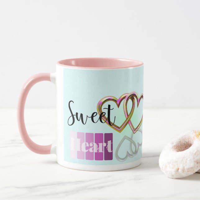 Charming Pastel Mug (Avec donut)