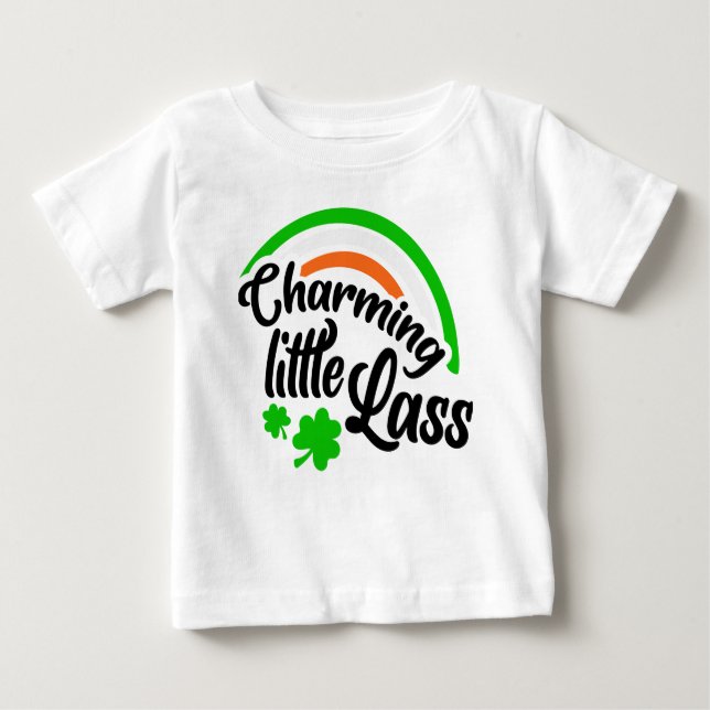 Charming Petit Lass Baby Girl T-shirt (Devant)