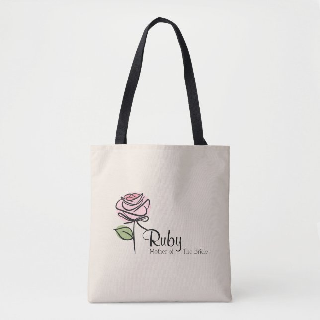 Charming Rose Rose Mère-de-la-Mariée Sac fourre-to (Devant)