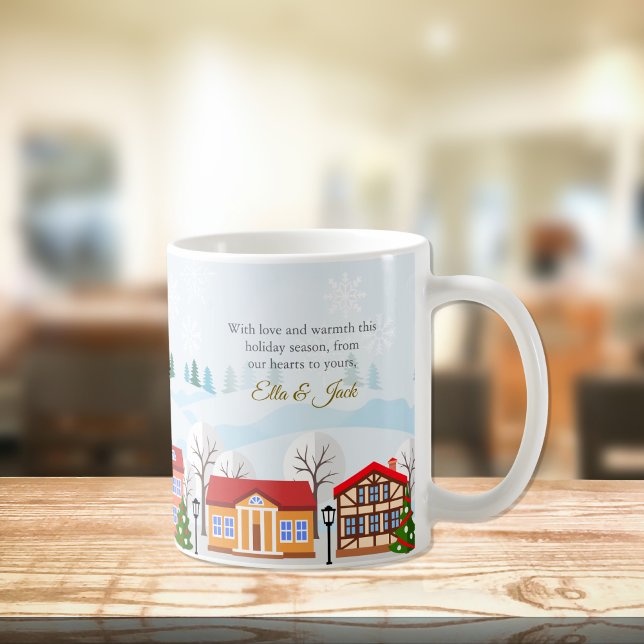 Charming Village Mug - Cadeau Personnalisable (Créateur téléchargé)