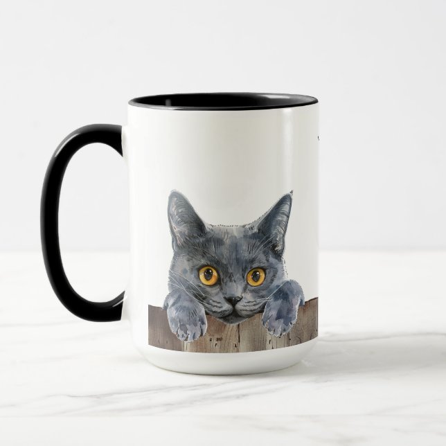Charteux Cat Mug (Gauche)