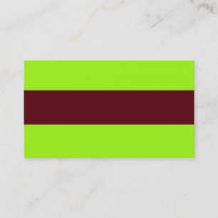 Chartreuse et Carte de visite Brown