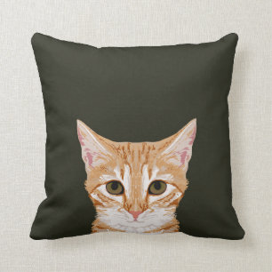 Chase - Cute tabby cat coussin pour les cadeaux de