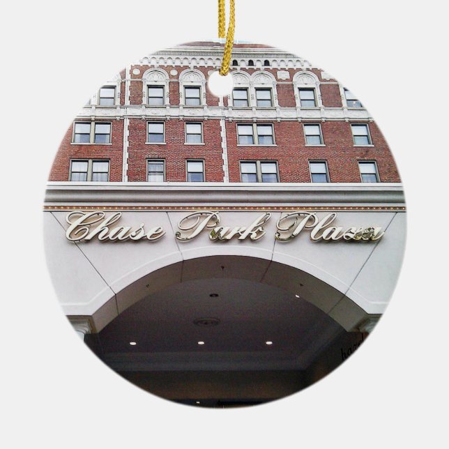 Chase Park Plaza, St Louis, Ornement de Noël, (Devant)
