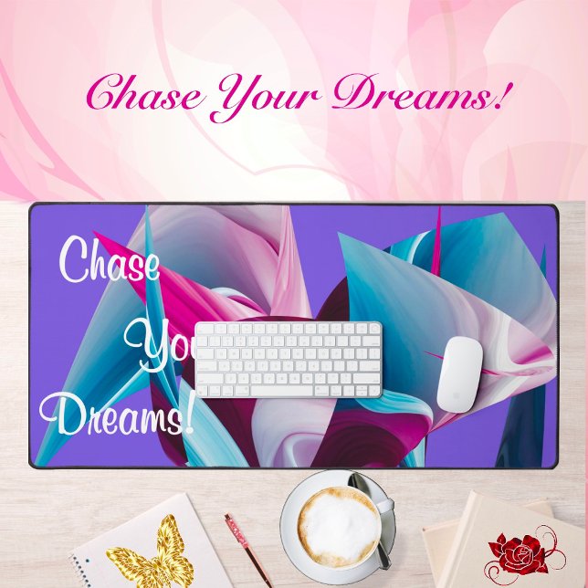 Chase Your Dreams Motivation Inspiration Abstraite (Créateur téléchargé)