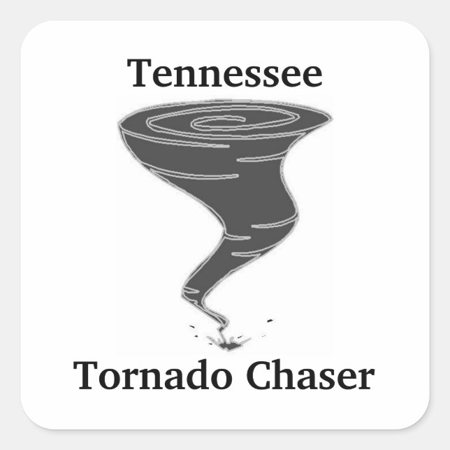 Chaser Tornado Tennessee - Stickers (Devant)