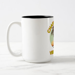 Chasing Good Vibes uniquement - Mug rétro à deux t