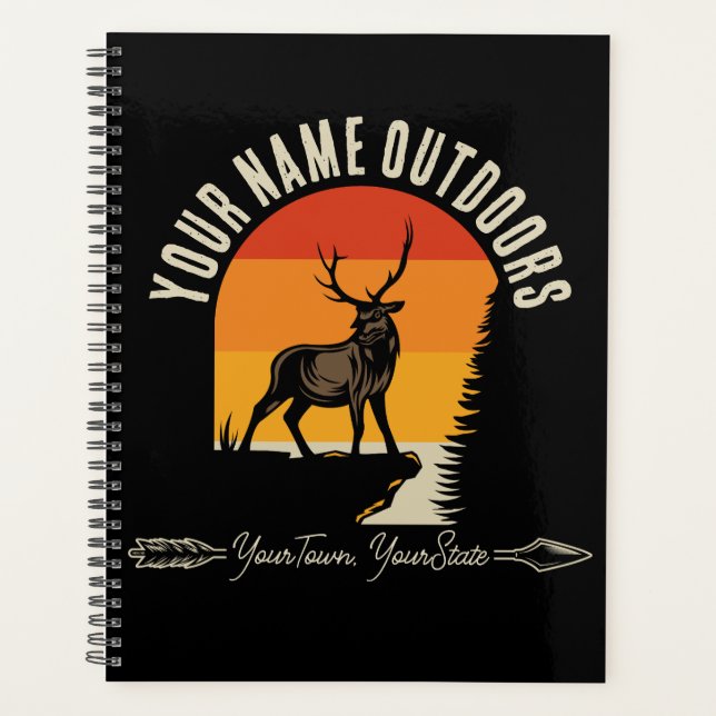 Chasse AJOUTER LE NOM À L'Extérieur Deer Elk Wilde (Devant)