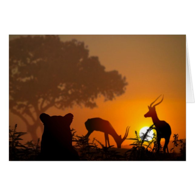 Chasse au lion (Devant horizontal)