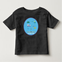 Chasse au trésor Design T-shirt pour bébé