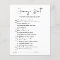 Chasse au trésor | Jeu de Baby Shower