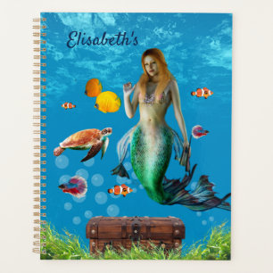 Chasse au trésor sous-marin Sirène Imaginaire bleu