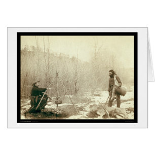 Chasse aux cerfs dans Deadwood Dakota du Sud 1887