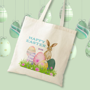 Chasse aux oeufs de lapin de Pâques Enfants Sac fo