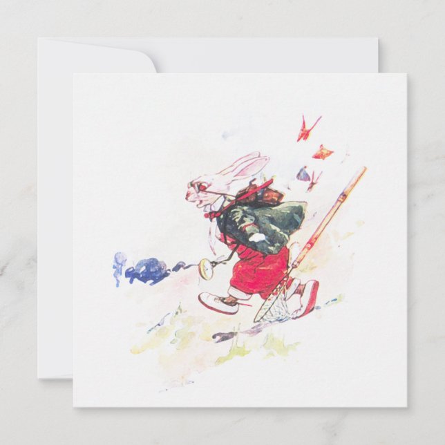 Chasse aux papillons ~ Invitation (Devant)