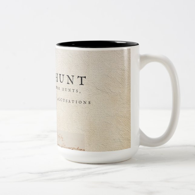 Chasse aux sorcières Podcast Mug (Droit)