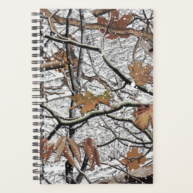 Chasse Camouflage Motif de neige 2 (Devant)