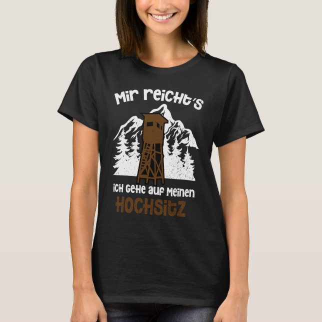 Chasse Chasse Haut Siège Chasse Forêt Sauvage Wid (Devant)