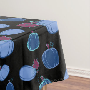 Chasse citrouille automne Halloween Nappe
