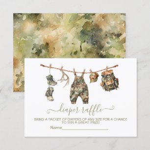 Chasse de la ligne de tissu Déchets Carte de raffl