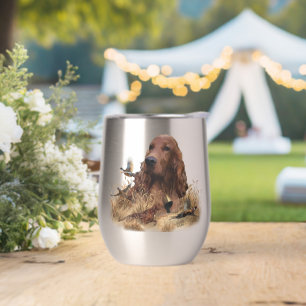 Chasse de Setter irlandais faisan, Art