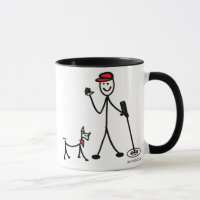 Chasse de trésor avec la tasse de Fido