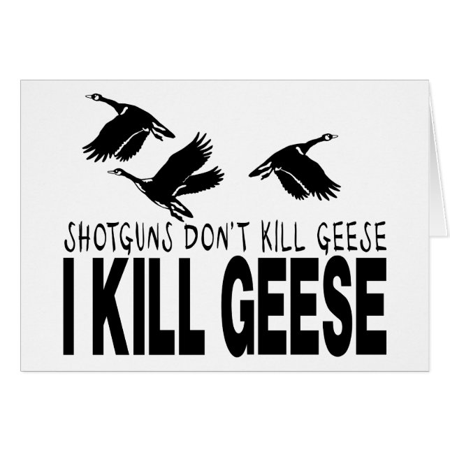 CHASSE D'OIE (Devant horizontal)