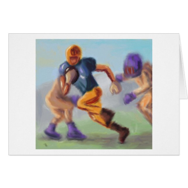 Chasse du football (Devant horizontal)