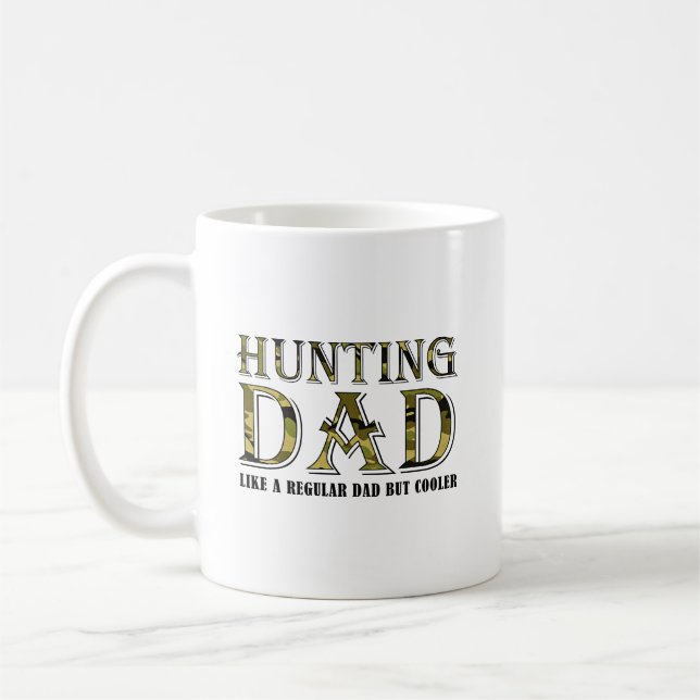 Chasse papa drôle Mug (Gauche)