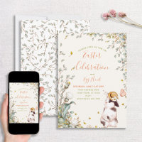Chasse Rustique aux oeufs de Pâques & Invitation d