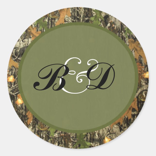 Chasse Stickers Mariage Camo (Devant)