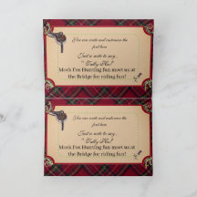 chasse tartan de jamie & poppy