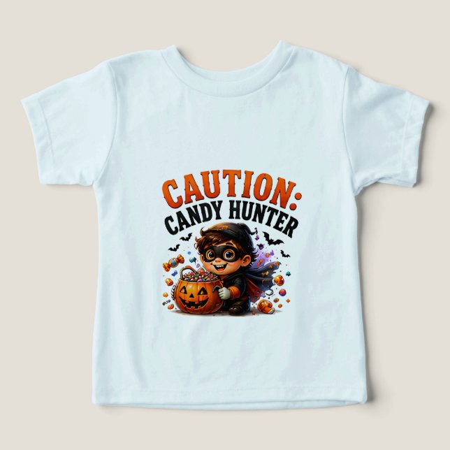Chasseur de bonbons drôle de dicton d'Halloween 🎃 (Design Recto)